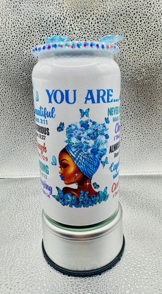 You Are…Blue Drink Can