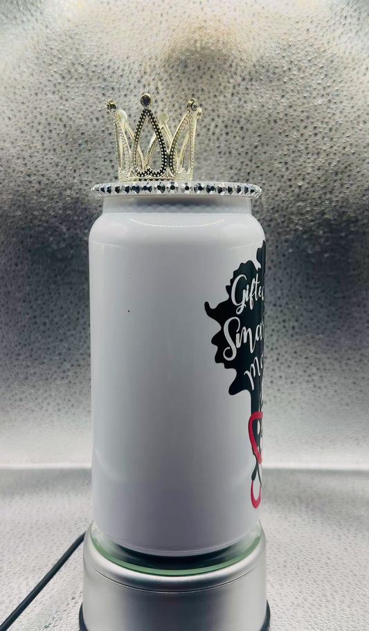 Crowned Red Glasses